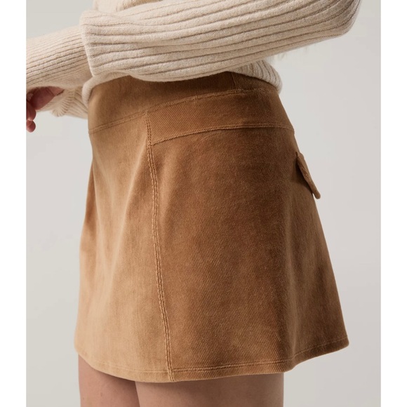 aerie Dresses & Skirts - NWT OFFLINE By Aerie Corduroy Mini Skirt Brown Skirt XL